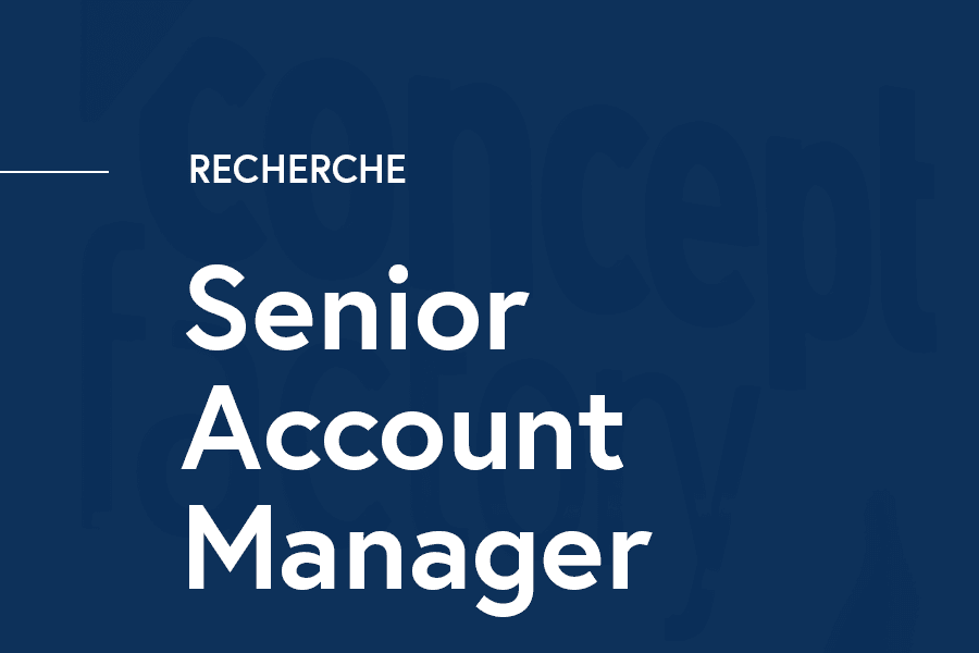 Recherche Senior Account Manager